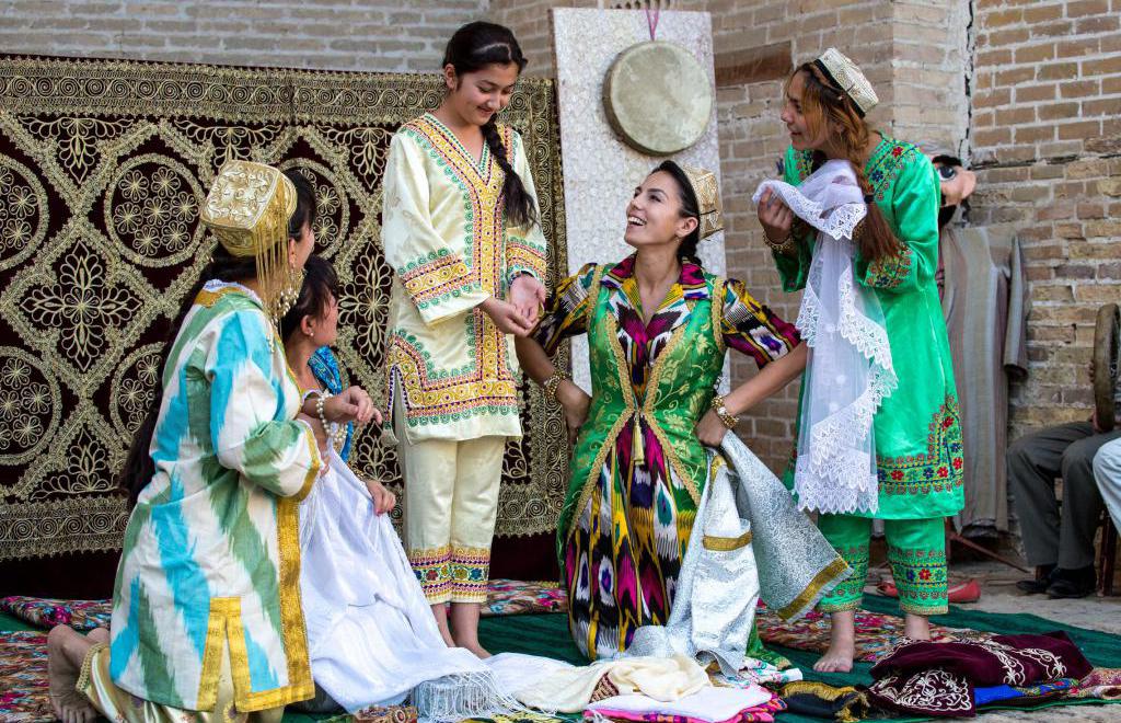 узбекские свадьбы в кишлаке